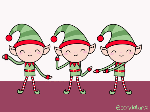 Dancing elves