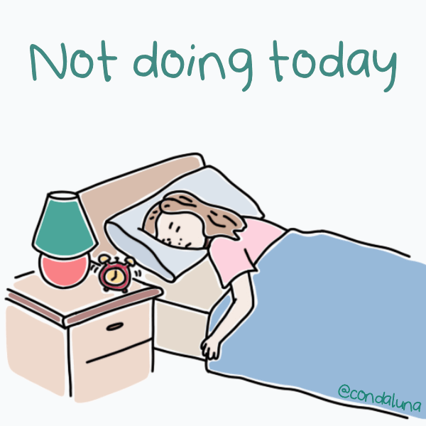 Not doing today